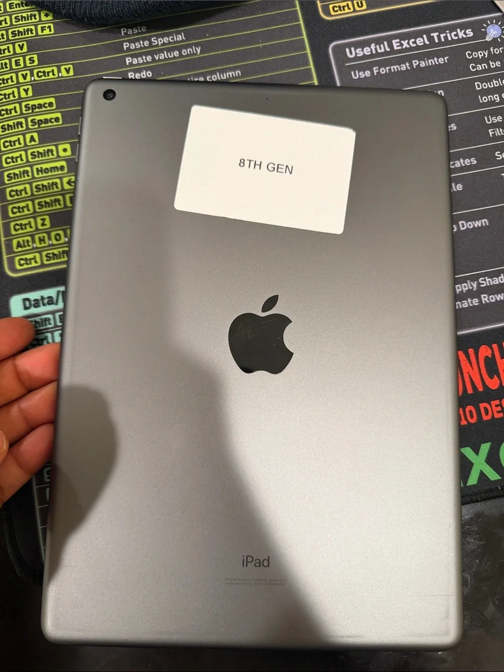 Apple iPad Black Front with Home Button